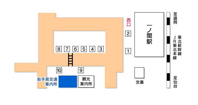 一関駅前